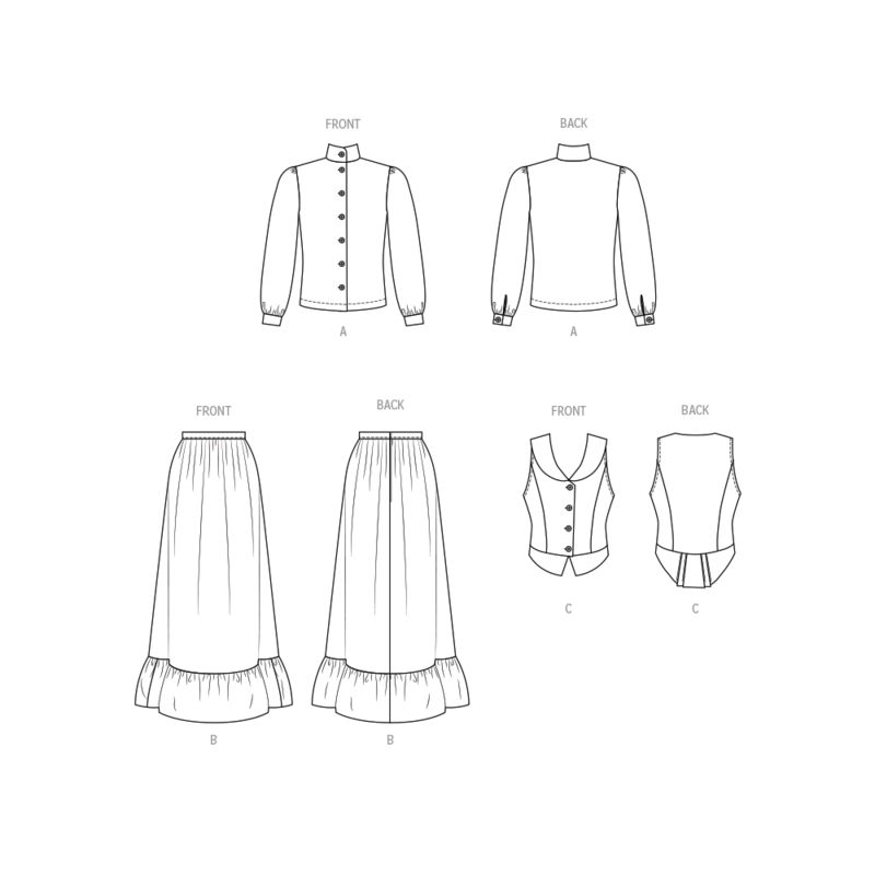 Patron McCall's 8398.K5 - Déguisements