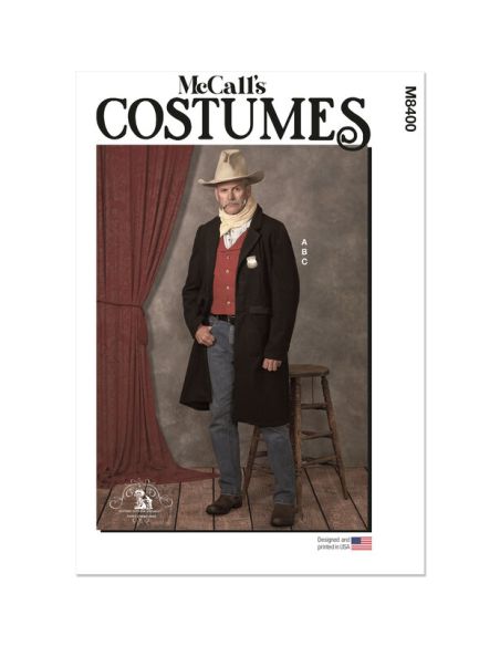 Patron McCall's 8400.AA - Déguisements