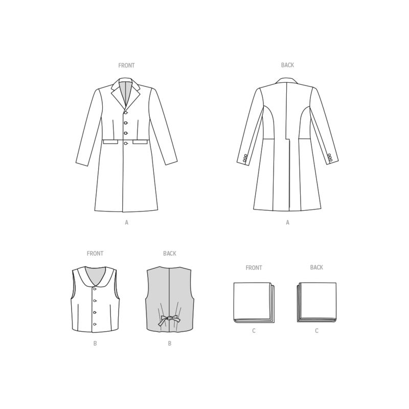 Patron McCall's 8400.AA - Déguisements