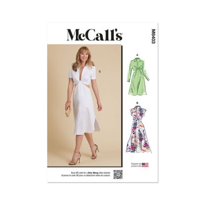 Patron McCall's 8403.D5 - Robe chemisier