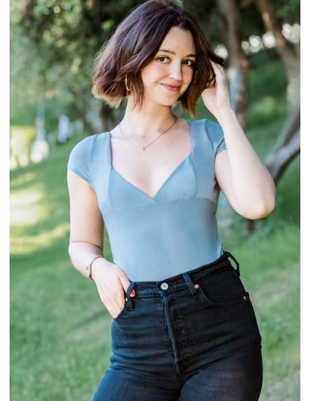 Patron McCall's 8407.K5 - Corsage-culotte et haut style faux corset