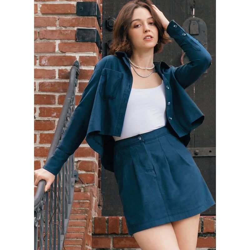 Patron McCall's 8410.K5 - Chemise et mini-jupe