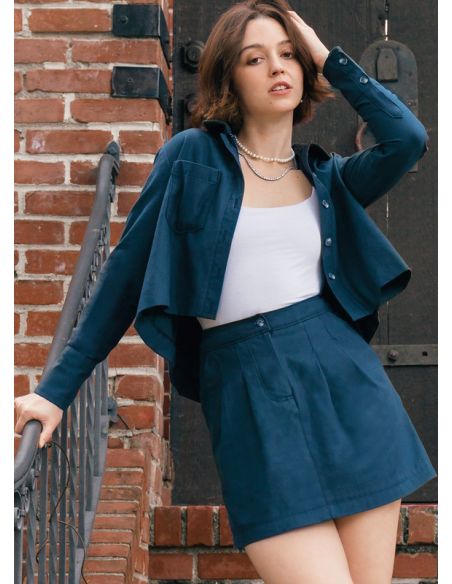 Patron McCall's 8410.K5 - Chemise et mini-jupe