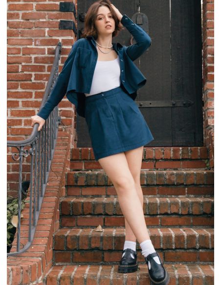 Patron McCall's 8410.K5 - Chemise et mini-jupe