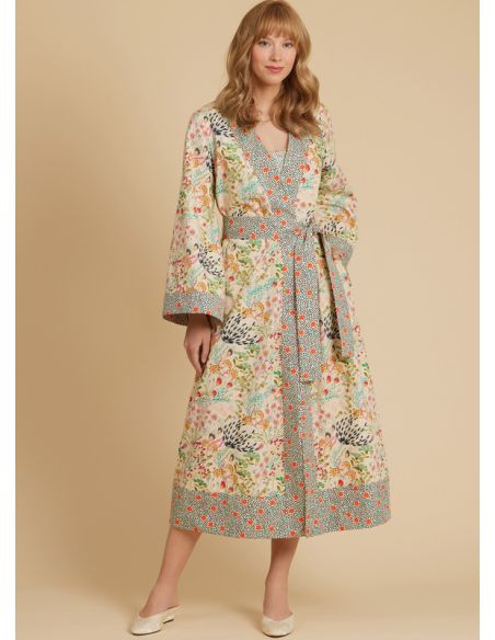 Patron McCall's 8411.D5 - Corsage-culotte, robe de chambre, short et pantalon