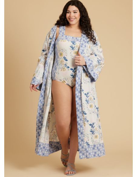 Patron McCall's 8412.W2 - Corsage-culotte, robe de chambre, short et pantalon
