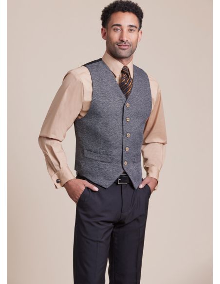 Patron McCall's 8415.AA - Gilet, chemise et accessoires