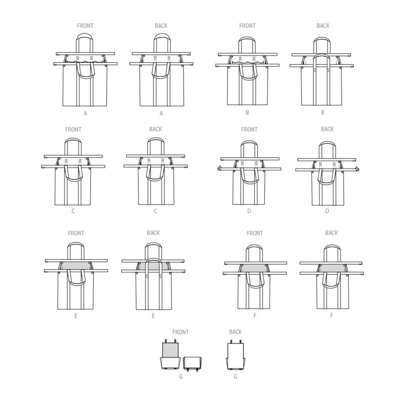 Patron McCall's 8420.OS - Sacs de Courses