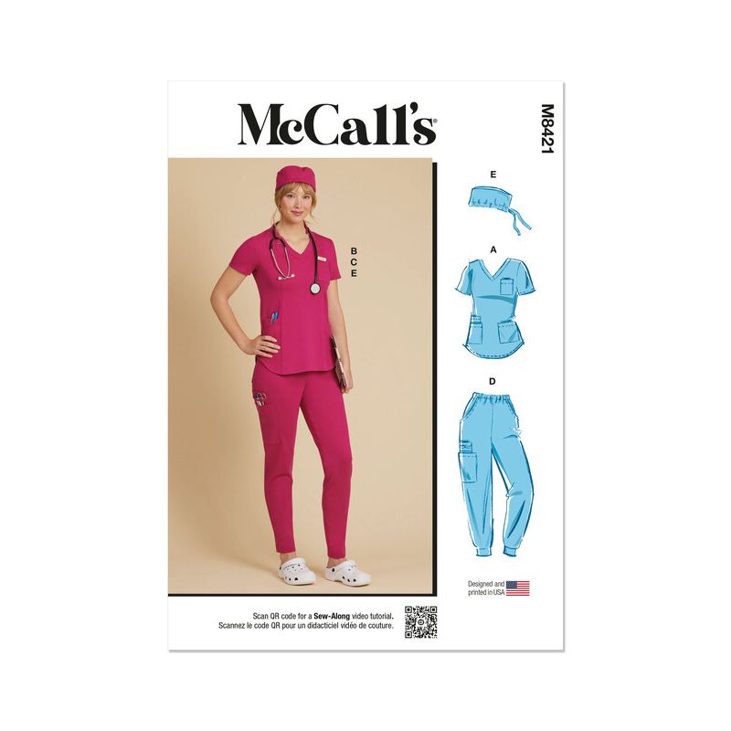 Patron McCall's 8421.H5 - Hauts et pantalons