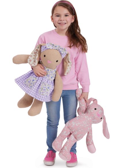 Patron McCall's 8422.OS - Peluches Ours, Lapin et Souris