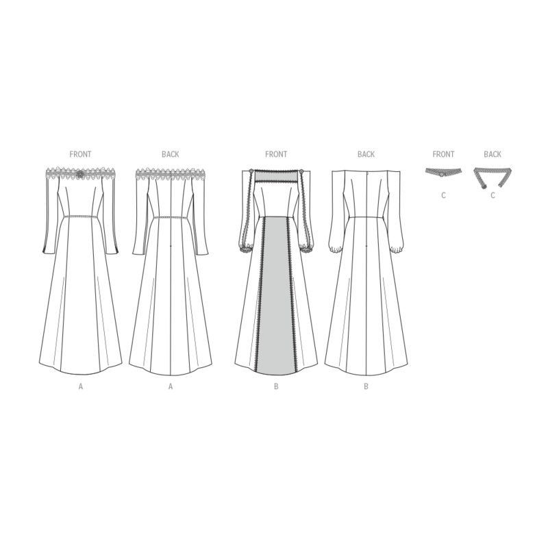 Patron McCall's 8424.K5 - Robes longues