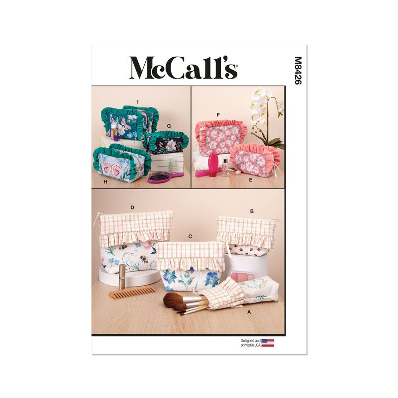 Patron McCall's 8426.OS - Trousses à Fermeture Éclair