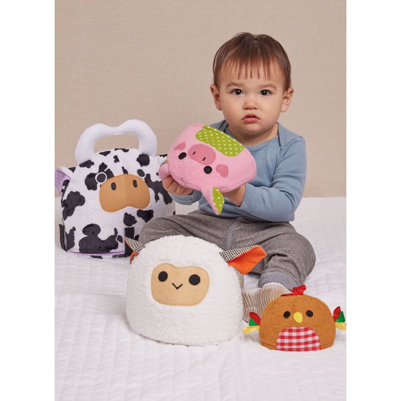 Patron McCall's 8427.OS - Peluches Emboîtables