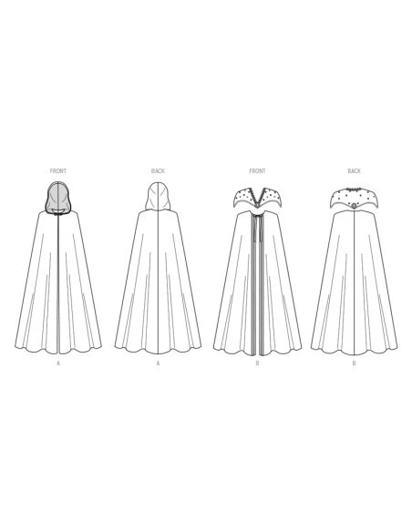 Patron McCall's 8428.A - Costume de Cape