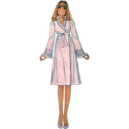 Patron McCall's 8430.A - Robe de Chambre et Chemise de Nuit 2
