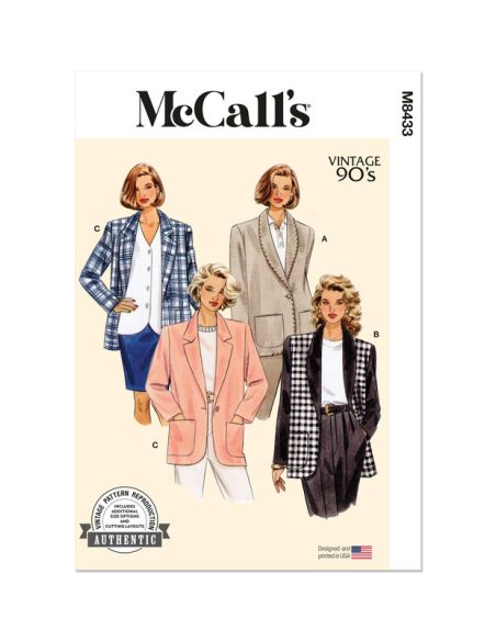 Patron McCall's 8433.K5 - Veste