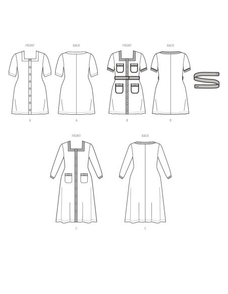 Patron McCall's 8435.W2 - Robes