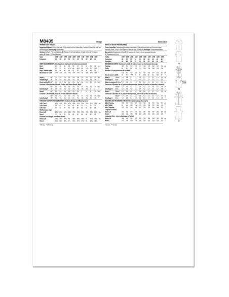 Patron McCall's 8435.W2 - Robes