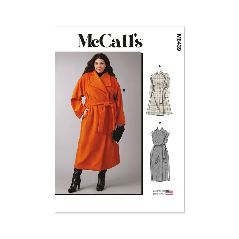 Patron McCall's 8439.W2 - Manteaux et Gilet