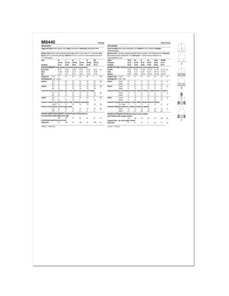 Patron McCall's 8440.A - Veste