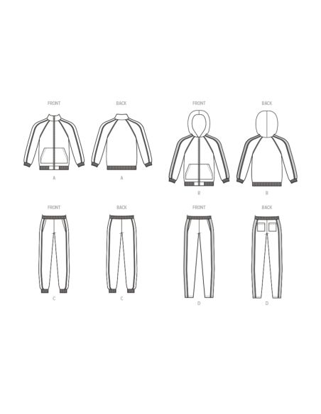 Patron McCall's 8441.AA - Veste et Pantalon