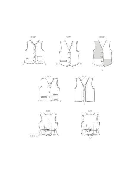 Patron McCall's 8442.A - Gilets