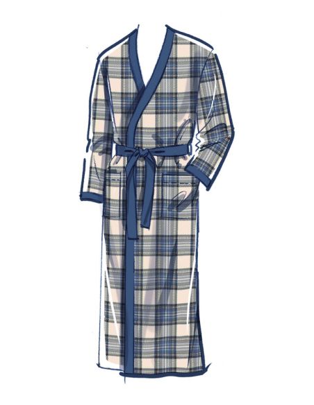 Patron McCall's 8443.A - Robe de Chambre et Chemise de Nuit