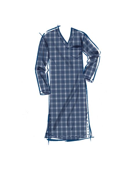 Patron McCall's 8443.A - Robe de Chambre et Chemise de Nuit