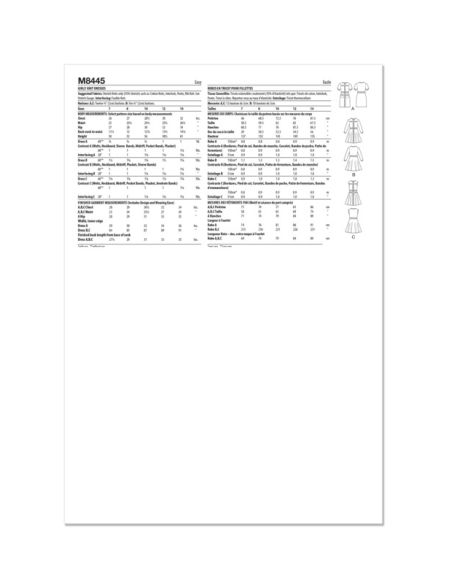 Patron McCall's 8445.A - Robes