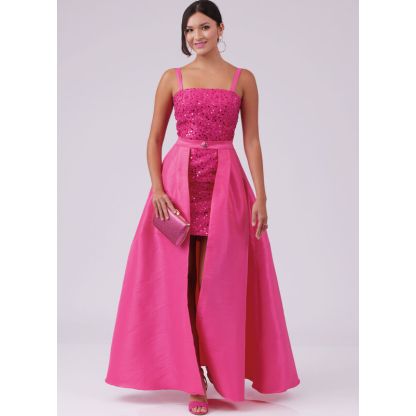 Patron McCall's 8450.AA - Robe, Combinaison et Surjupe 2