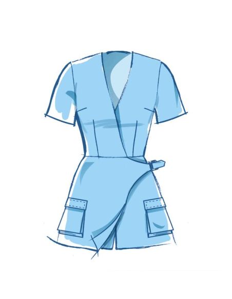 Patron McCall's 8454.D5 - Barboteuse