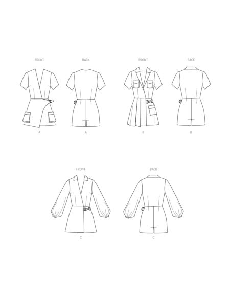 Patron McCall's 8454.D5 - Barboteuse