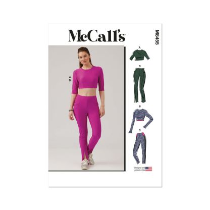 Patron McCall's 8455.A - Haut et Leggings