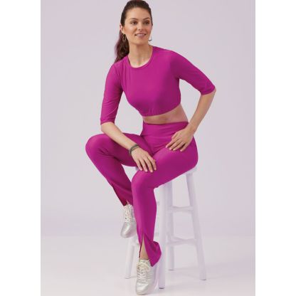 Patron McCall's 8455.A - Haut et Leggings 2