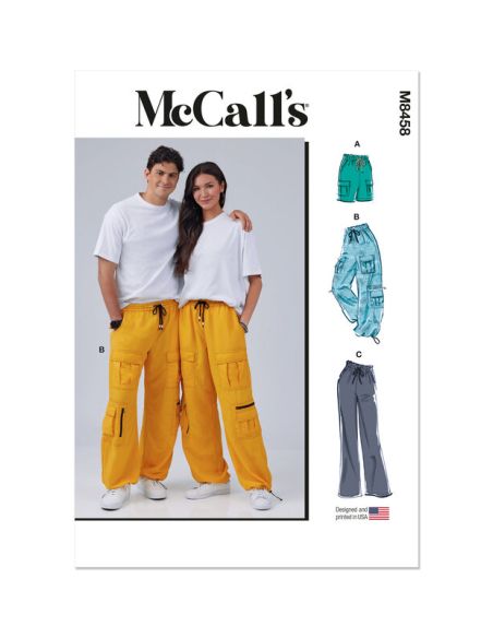 Patron McCall's 8458.A - Shorts et pantalons