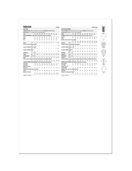 Patron McCall's 8459.AA - Chemise