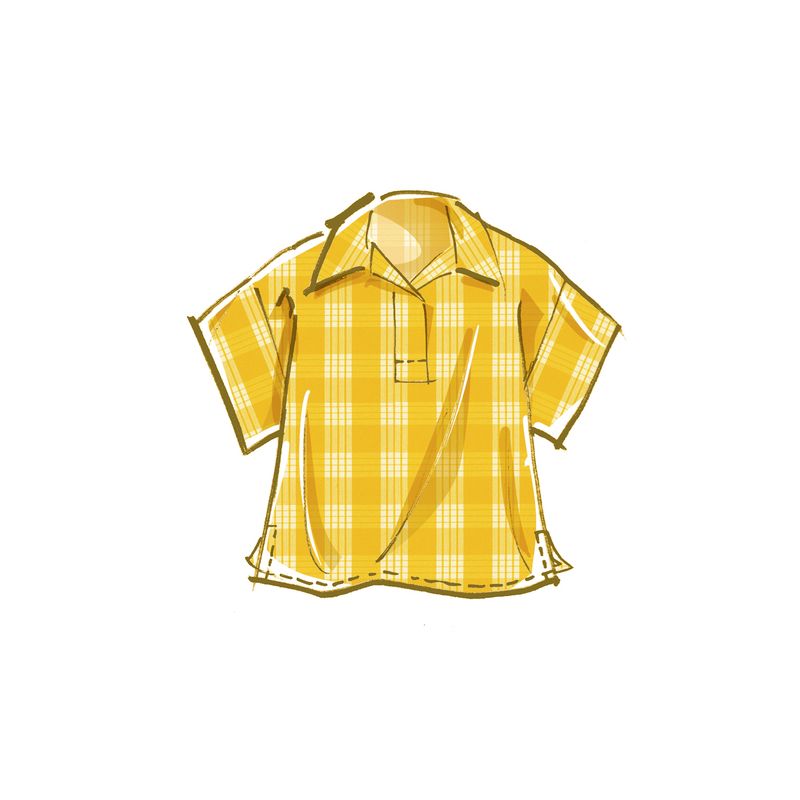 Patron McCall's 8461.A - Haut, barboteuse et pantalon