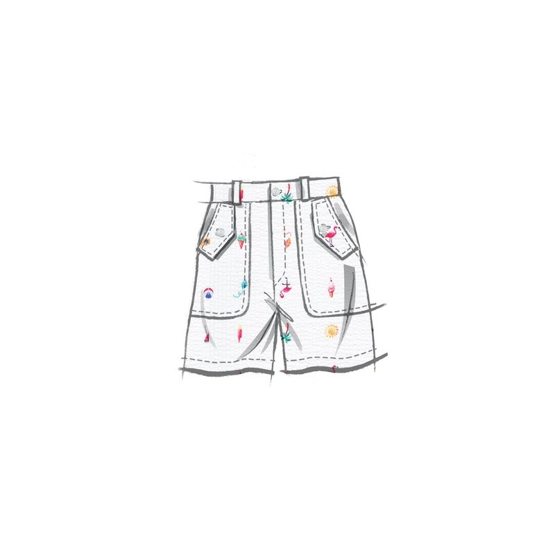 Patron McCall's 8462.A - Chemise, pantalon, short et robe