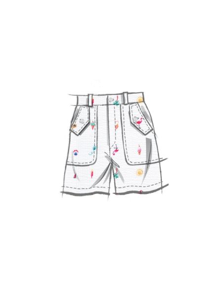 Patron McCall's 8462.A - Chemise, pantalon, short et robe