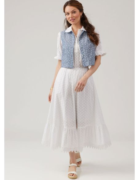 Patron McCall's 8463.A - Blouse, gilet, jupe