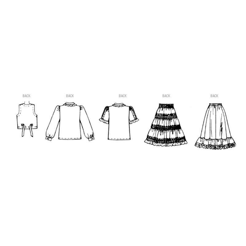 Patron McCall's 8463.A - Blouse, gilet, jupe