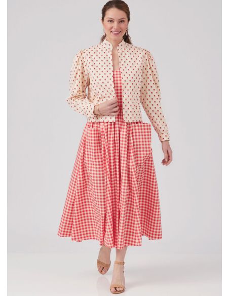 Patron McCall's 8464.K5 - Veste et robe