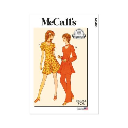 Patron McCall's 8465.D5 - Robe, Tunique, Pantalon et Culottes