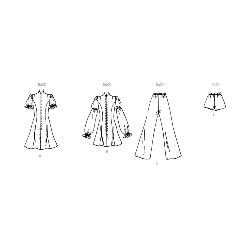 Patron McCall's 8465.D5 - Robe, Tunique, Pantalon et Culottes