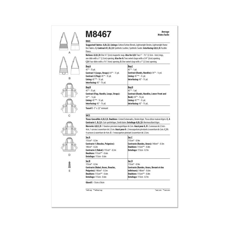 Patron McCall's 8467.OS - Sac