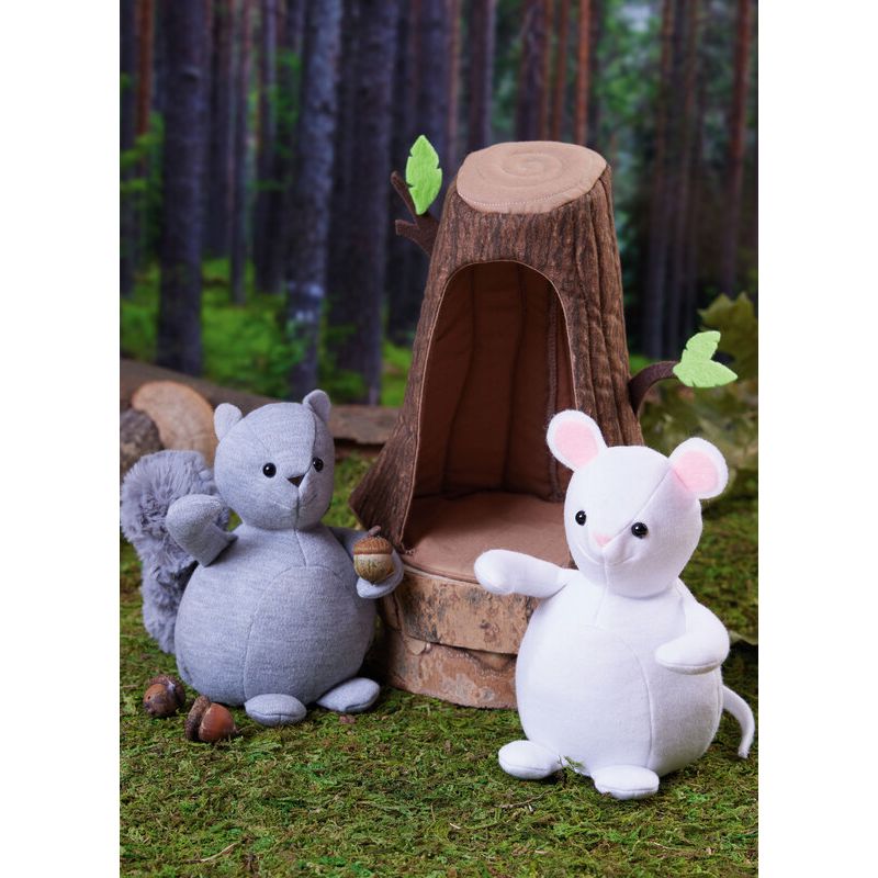 Patron McCall's 8469.OS - Animaux en peluche