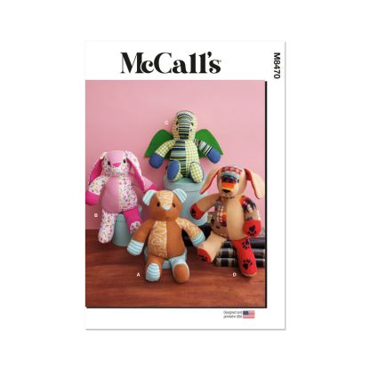 Patron McCall's 8470.OS - Animaux en peluche
