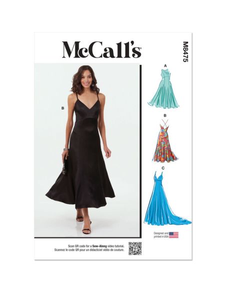 Patron McCall's 8475.AA - Robe de soirée