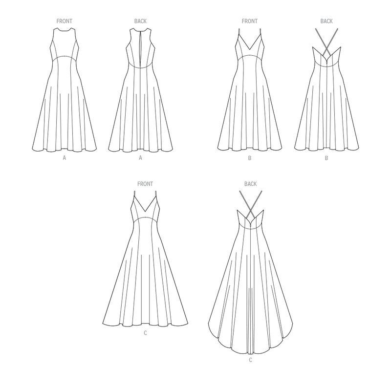 Patron McCall's 8475.AA - Robe de soirée