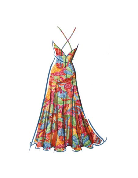 Patron McCall's 8475.AA - Robe de soirée